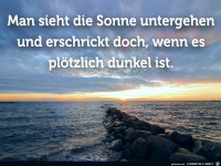 Die Sonne geht unter