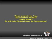 Woran erkennt eine Frau