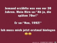 Es ist niederschmetternd