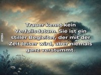 Trauer und ihre stille Begleitung