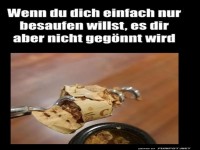 Flaschen�ffnung mit Hindernissen