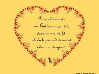 Das schlimmst an Entfernungen