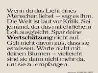 Liebe zeigen, Licht erhalten!