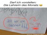 Mathe war gestern, Frechheit ist heute!