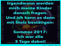 Damals im Sommer 2017