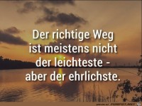 Der richtige Weg