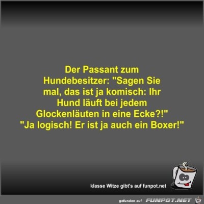 Der-Passant-zum-Hundebesitzer.jpg von Fossy