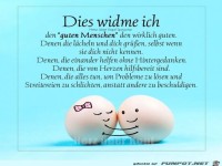 Dies widme ich