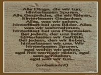 Alle Dinge die wir tun