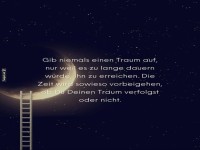 Trume nicht aufgeben