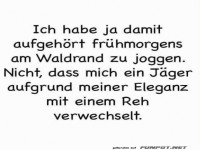Waldlauf oder Reh-Tarnung?
