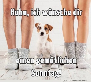 herz-Bild: Gem&uuml;tlichen Sonntag