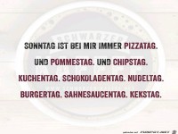 Klasse Tag der Sonntag