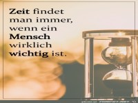 Zeit findet man immer