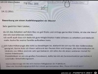 Bewerbung um einen Ausbildungsplatz als Maurer