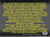 Es ist wirklich schwer einen Vermieter zu finden