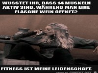 Eine Flasche �ffnen