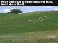 Der steile Ballabhang