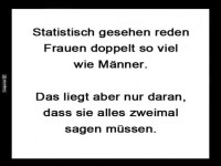 Warum Frauen doppelt reden