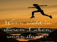 Sprung ins Gl�ck: Warum warten?