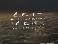 Wolkenphilosophie: Zeitkunst!