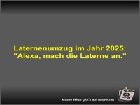 Laternenumzug im Jahr 2025