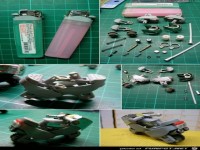 Einzelteile von Feuerzeugen