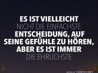 Auf Gef�hle h�ren