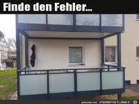 Finde den Fehler auf dem Bild