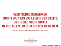 Gedanken auf Eis legen