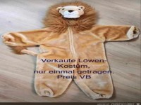 Lwenkostm zu verkaufen