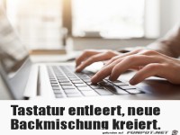 Was nicht so alles aus einer Tastatur kommt