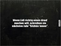 Humor �ber gendergerechte Sprache bei Lidl