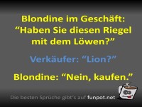 Wenn der Riegel ins Löwenreich führt