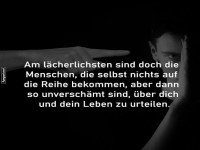 Wenn Urteilsvermgen einen Schatten wirft