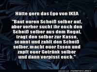 Selbstbedienung deluxe bei IKEA!
