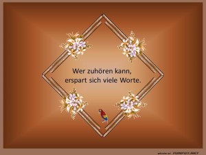 herz-Bild: Wer zuh&ouml;ren kann