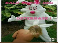 Der Osterhase, wenn niemand hinsieht!