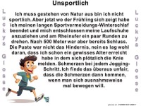Unsportlich