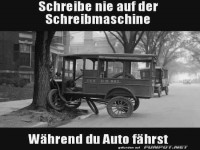 Nicht tippen und fahren