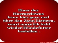 Horrorclowns willkommen