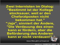 Zwei Internisten im Dialog