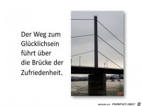 der Weg zum Gluecklichsein