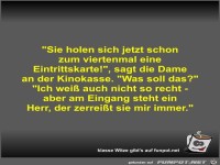 Sie holen sich jetzt schon zum viertenmal eine...