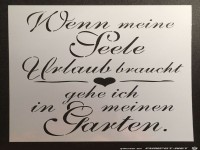 Wenn meine Seele Urlaub braucht