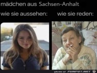 Aussehen und reden