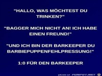 Eingebildete Tussi