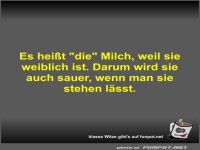 Es hei�t 