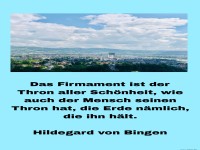 das firmament ist der thron