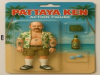 Pattaya Ken Action Figure auf Strandkulisse